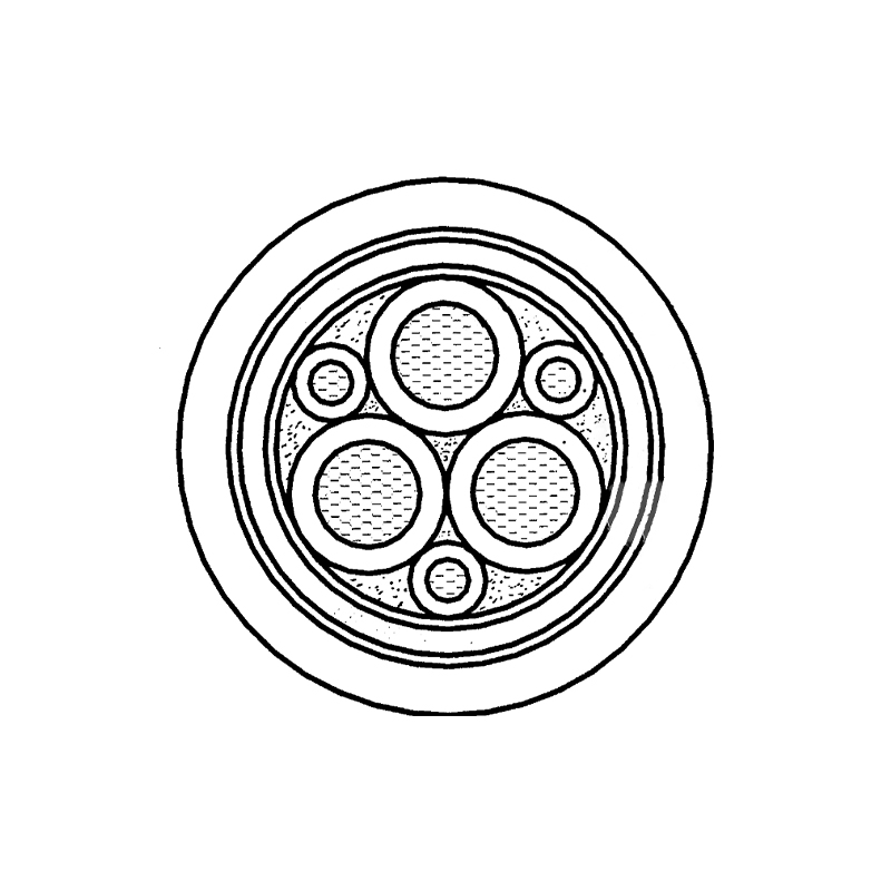 Cablu de alimentare cu tensiune nominală de până la și inclusiv 6 kV pentru transformatorul de frecvență