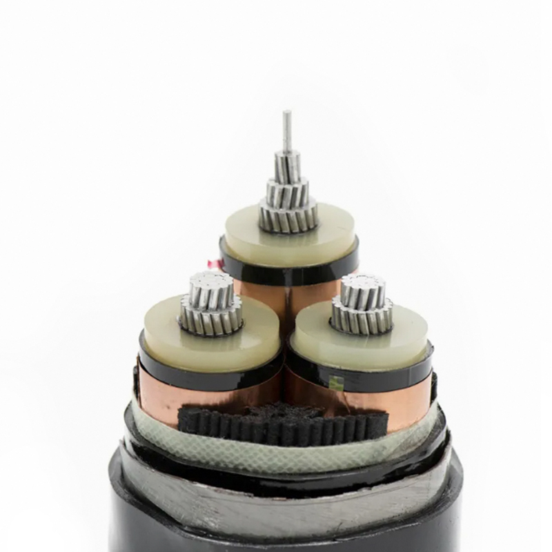 Cablu de alimentare izolat XLPE pentru tensiune nominală 3,6/6kV -26/35kV